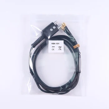 съвместим с ултразвуков кабел GE KBA-531 Съвместимост с жак style LEMO 00 за да се свържете с една микроточке и една голяма микроточке