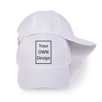 Вашият СОБСТВЕН дизайн на Лого /снимка Потребителски Модни шапки Унисекс Ежедневни Спортни Шапки бейзболни шапки на открито, Слънчеви Шапки за шофьори на камиони