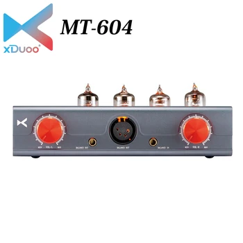 XDUOO MT-604 6J1*4 Балансиран клиенти предусилвател XLR/4,4 ММ Балансиран вход/изход Хибриден усилвател клас A