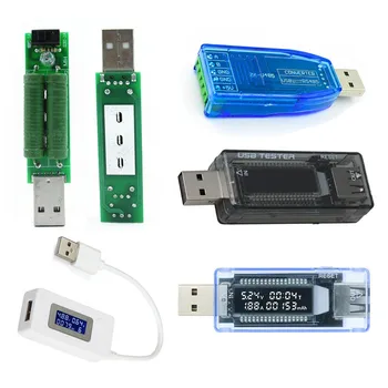 USB Зарядно Устройство за Тестер Д-р USB Измерване на Напрежение, Ток, Волтметър Амперметър Тестер от Капацитета на Батерията на Мобилен Детектор Мощност