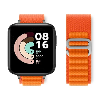 НОВ Найлонов Ремък Alpine Loop За Xiaomi Mi Watch Lite Redmi Watch 2 Взаимозаменяеми гривна На Китката Mi Watch Lite Броня Correa Band