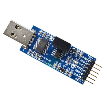 На чип преобразуване на USB в TTL USB модул за пореден UART Изолация напрежение-изолация на сигнала 5 В/3.3 В Двустепенна CP2102 /CH340G /FT232RL