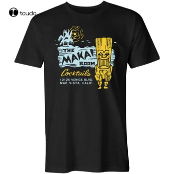 Открийте Нова Мода Мъжка Тениска The Makai Room - Лос Анджелис, Калифорния, Реколта тениска Tiki Bar 2021, Памучен тениска