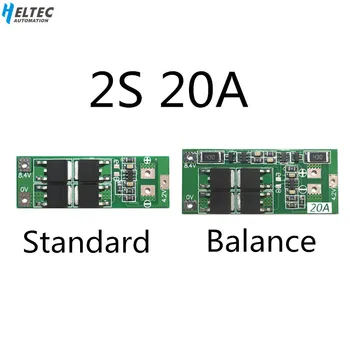 Такса за защита на литиева батерия 2S 20A 7,4 8,4 V V 18650/стандарт заплата BMS /баланс