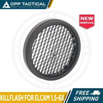 Алуминиев Материал на CNC TECH Killflash Антирефлексно Устройство за Оптични Поглед Elcan 1.5 x/ 6x