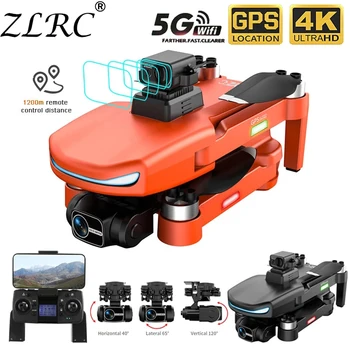 ZLRC 2022 L800 PRO2 Дрон GPS 5G WIFI HD Професионална Камера 3-аксиален Стабилизатор за предпазване от разклащане на Бесщеточный Двигател За Предотвратяване на Пречките Дрон